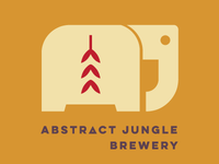 Abstract Jungle Brewey logo